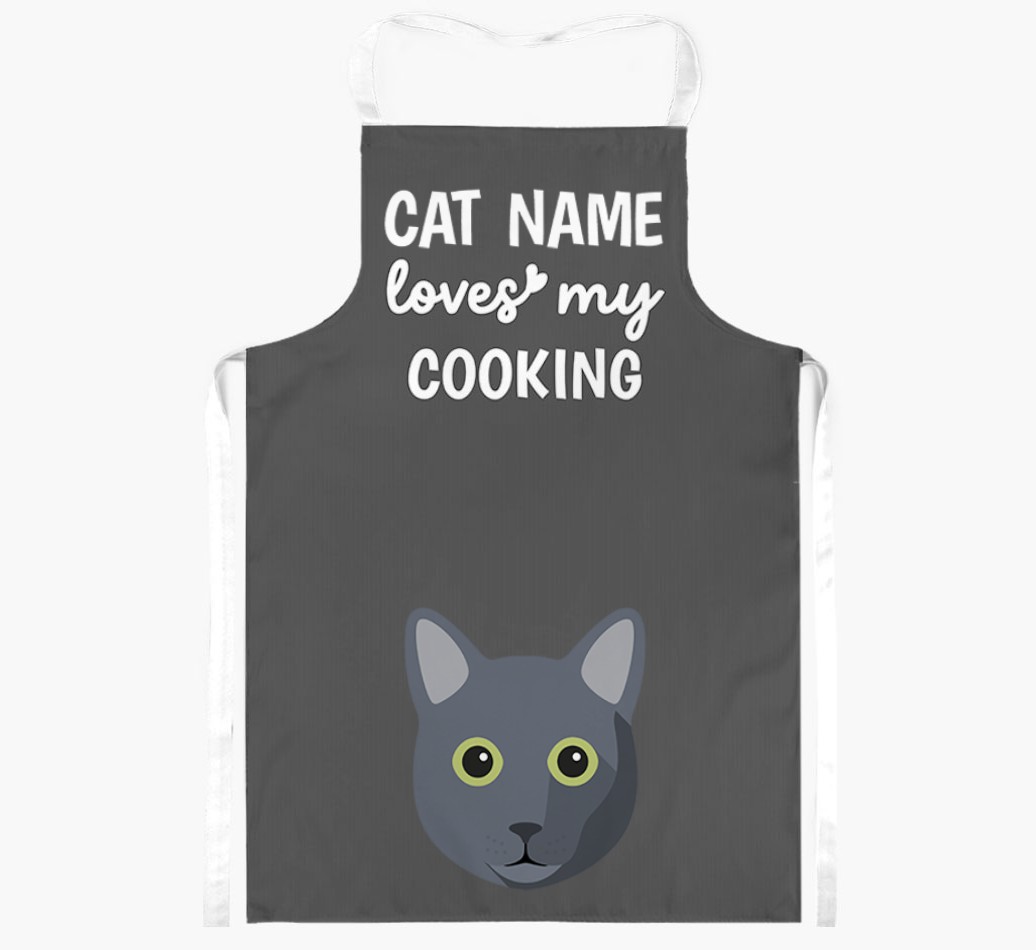 Loves My Cooking: Personalised {breedShortName} Apron