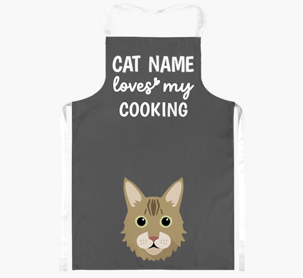 Loves My Cooking: Personalised {breedShortName} Apron