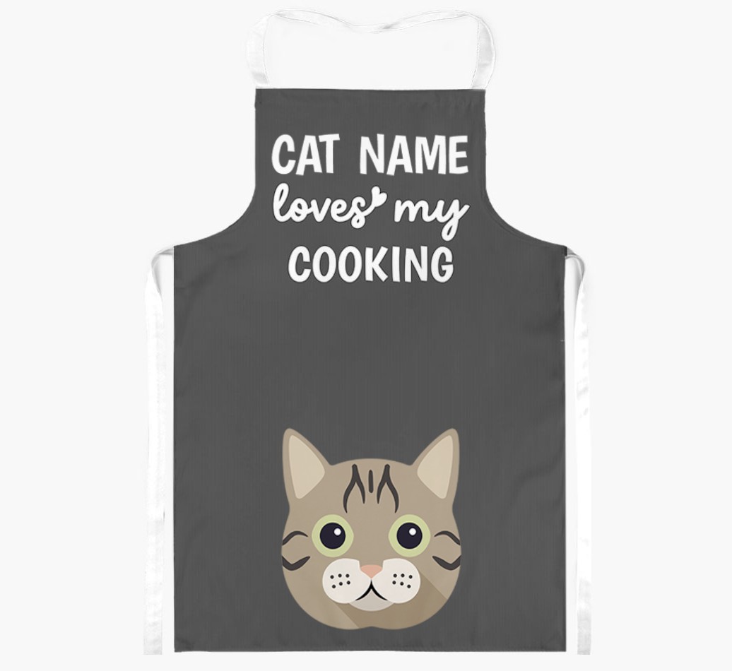 Loves My Cooking: Personalised {breedShortName} Apron