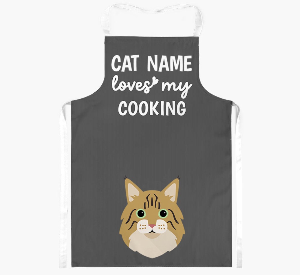 Loves My Cooking: Personalised {breedShortName} Apron