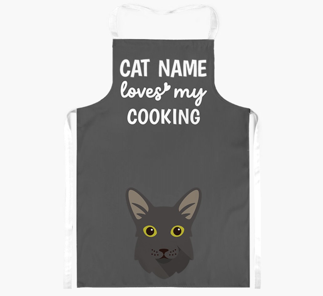 Loves My Cooking: Personalised {breedShortName} Apron