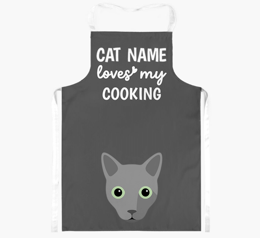 Loves My Cooking: Personalised {breedShortName} Apron