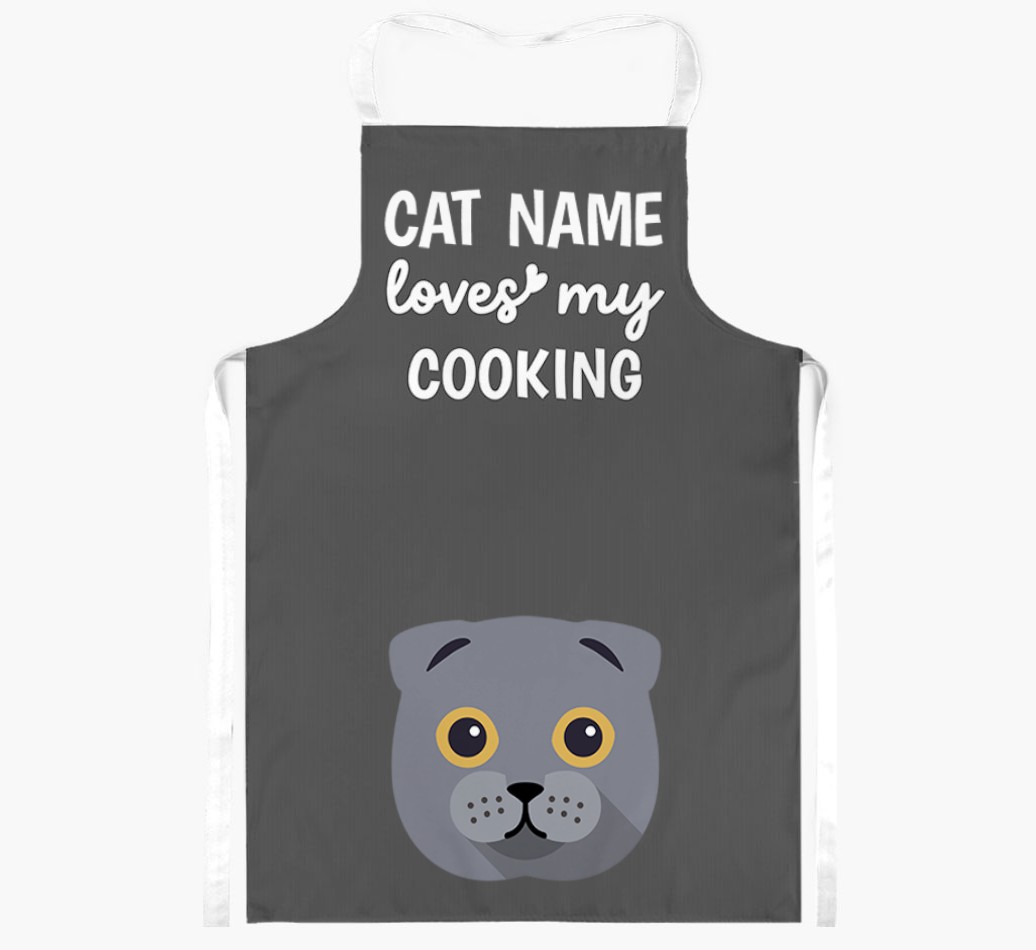 Loves My Cooking: Personalised {breedShortName} Apron
