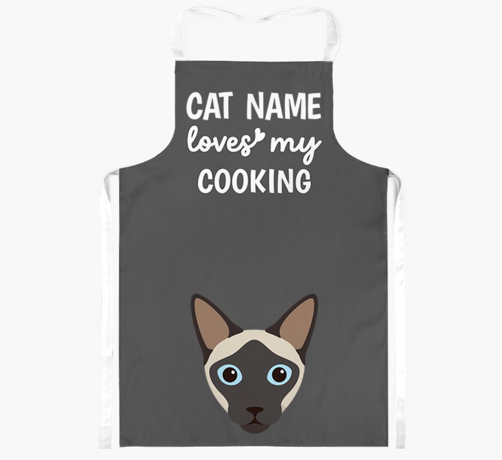 Loves My Cooking: Personalised {breedShortName} Apron