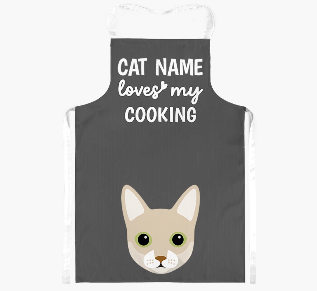 Loves My Cooking: Personalised {breedShortName} Apron