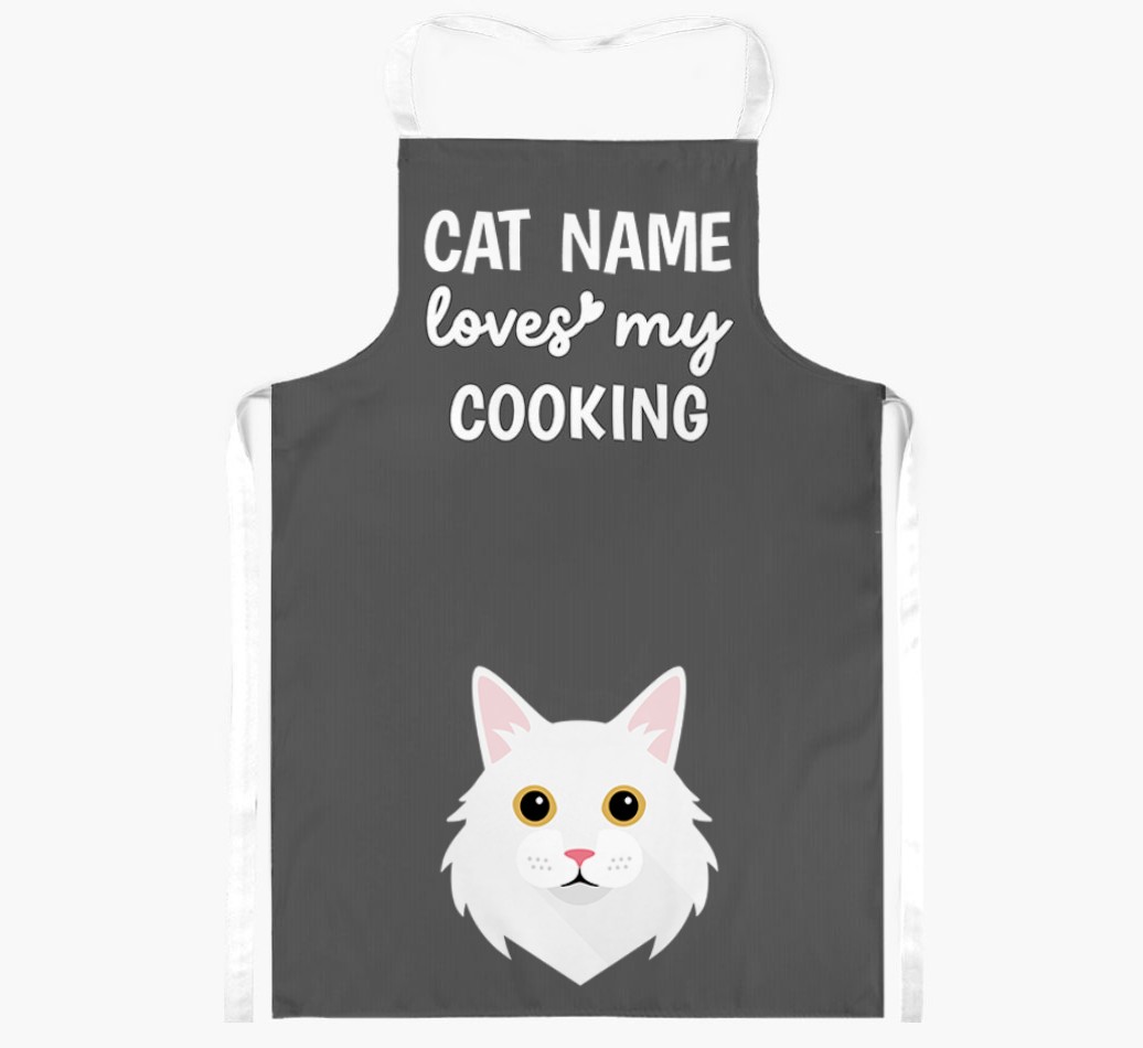 Loves My Cooking: Personalised {breedShortName} Apron