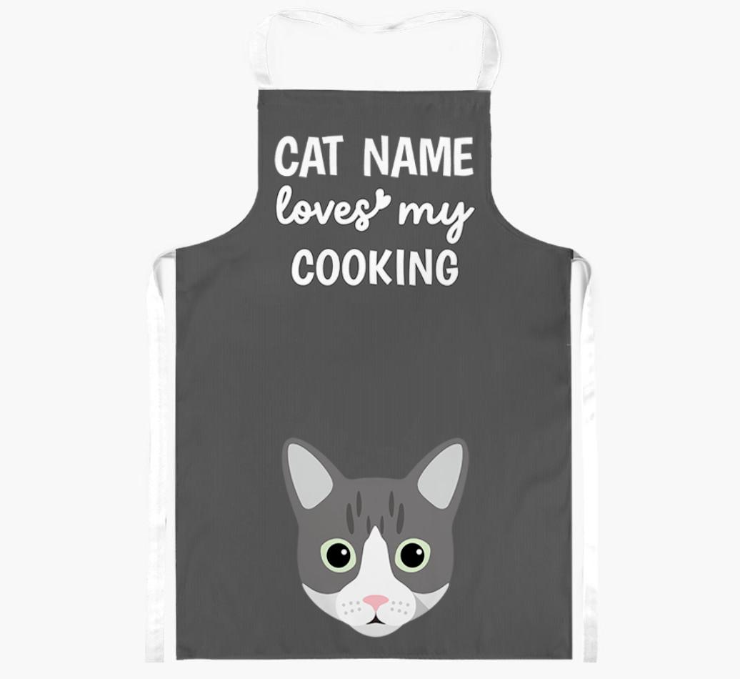 Loves My Cooking: Personalized {breedShortName} Apron