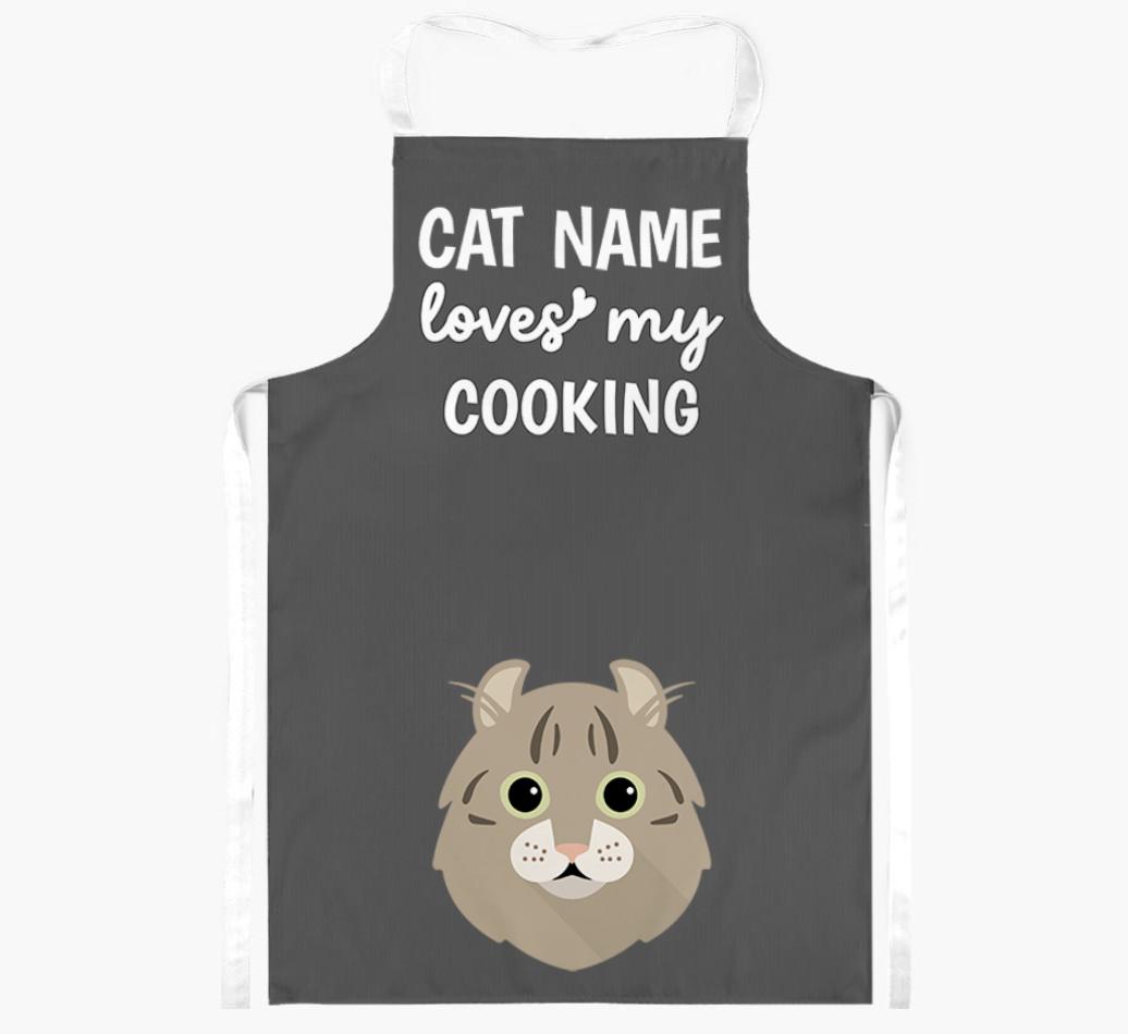 Loves My Cooking: Personalized {breedShortName} Apron