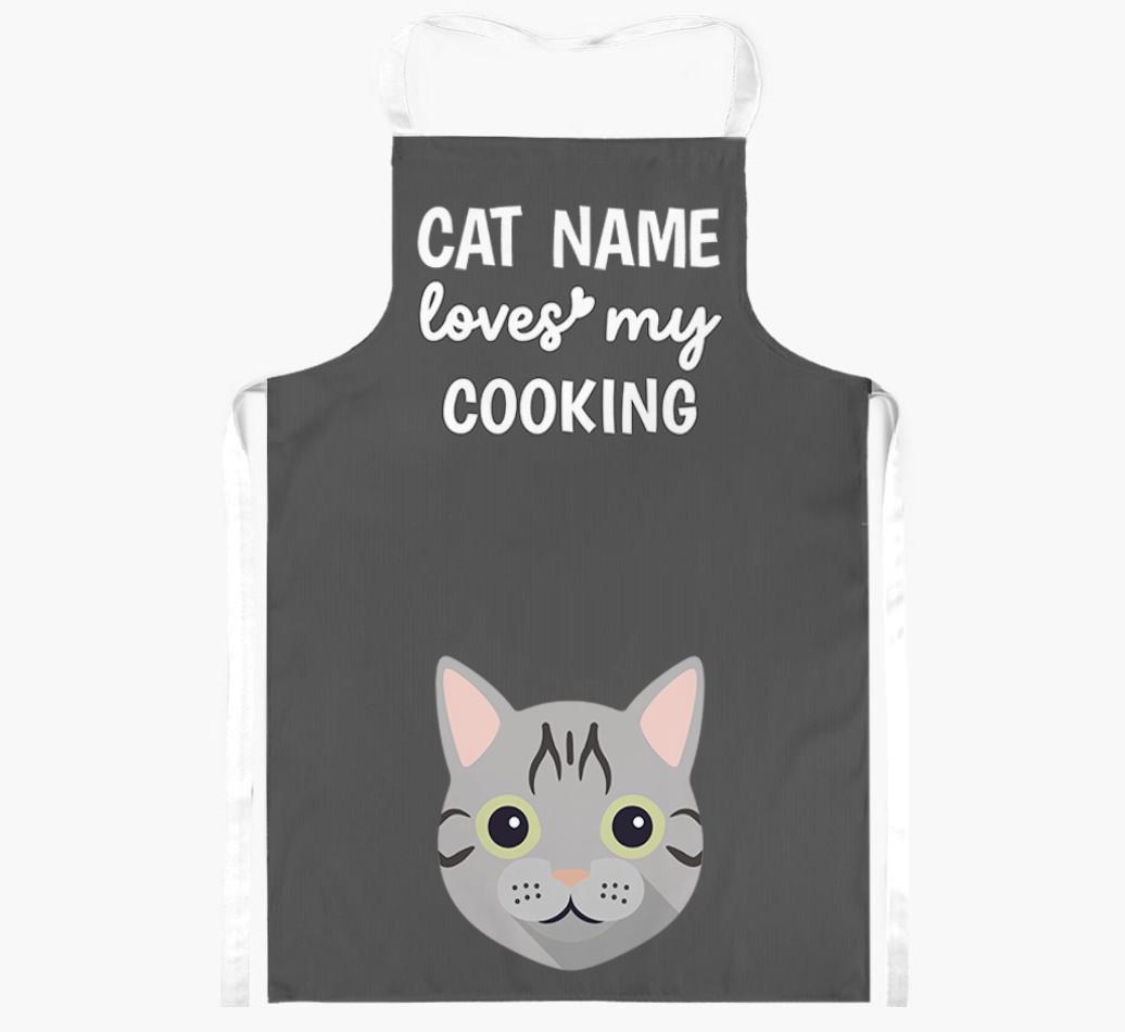 Loves My Cooking: Personalized {breedShortName} Apron