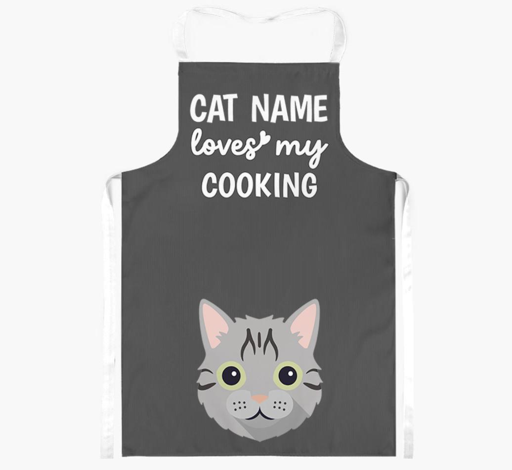 Loves My Cooking: Personalized {breedShortName} Apron
