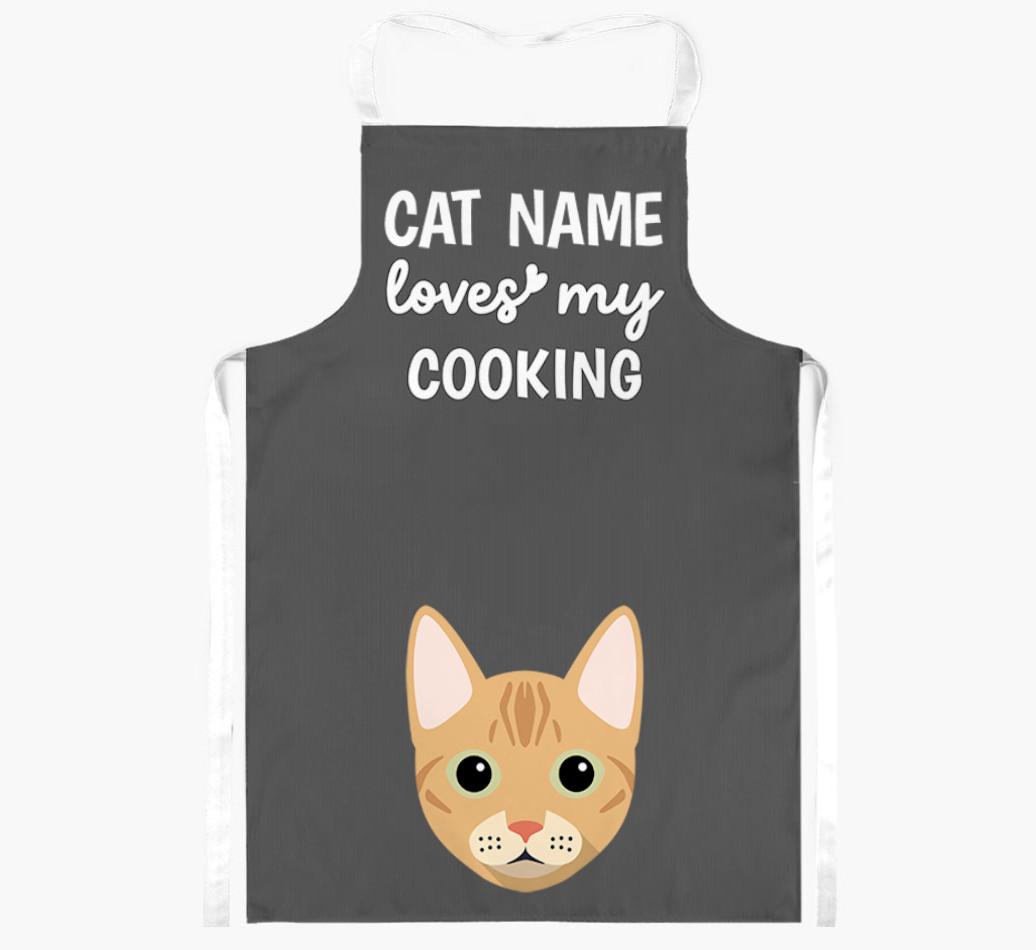 Loves My Cooking: Personalized {breedShortName} Apron