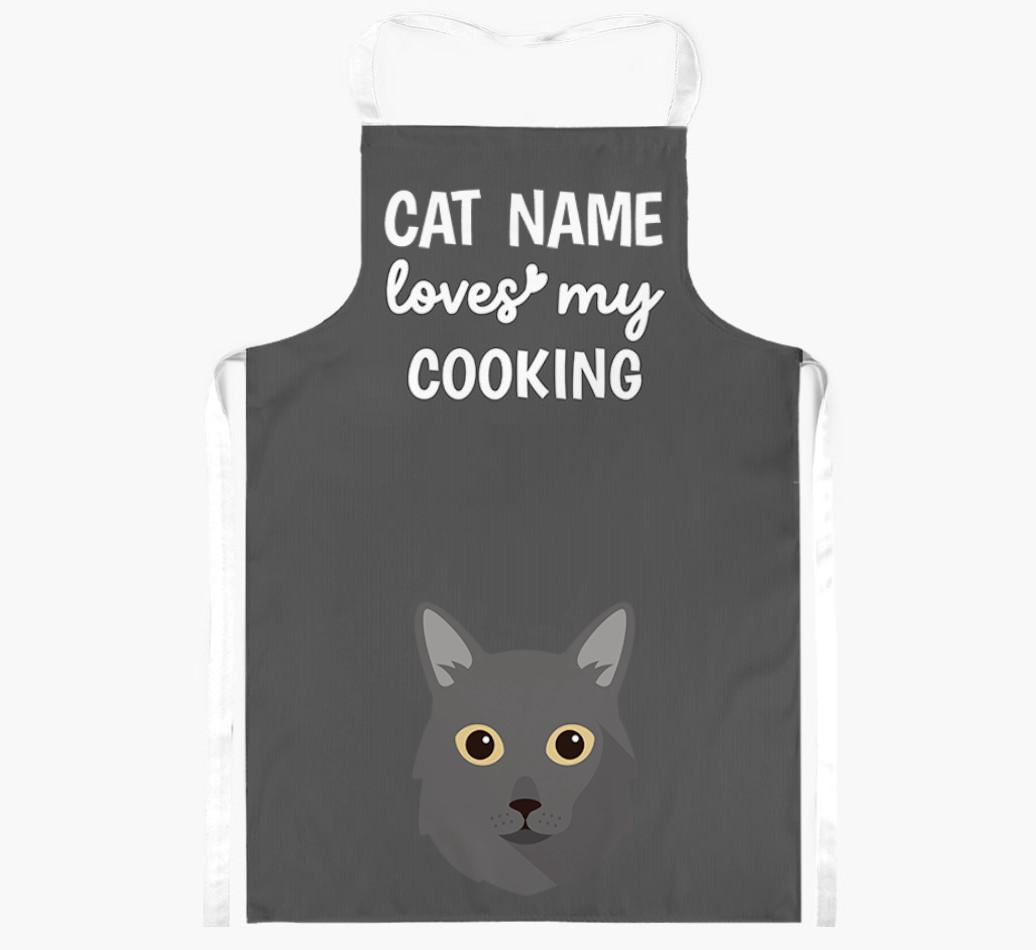 Loves My Cooking: Personalized {breedShortName} Apron