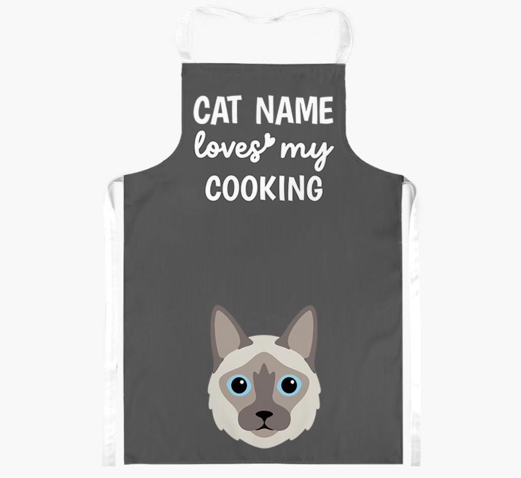 Loves My Cooking: Personalized {breedShortName} Apron
