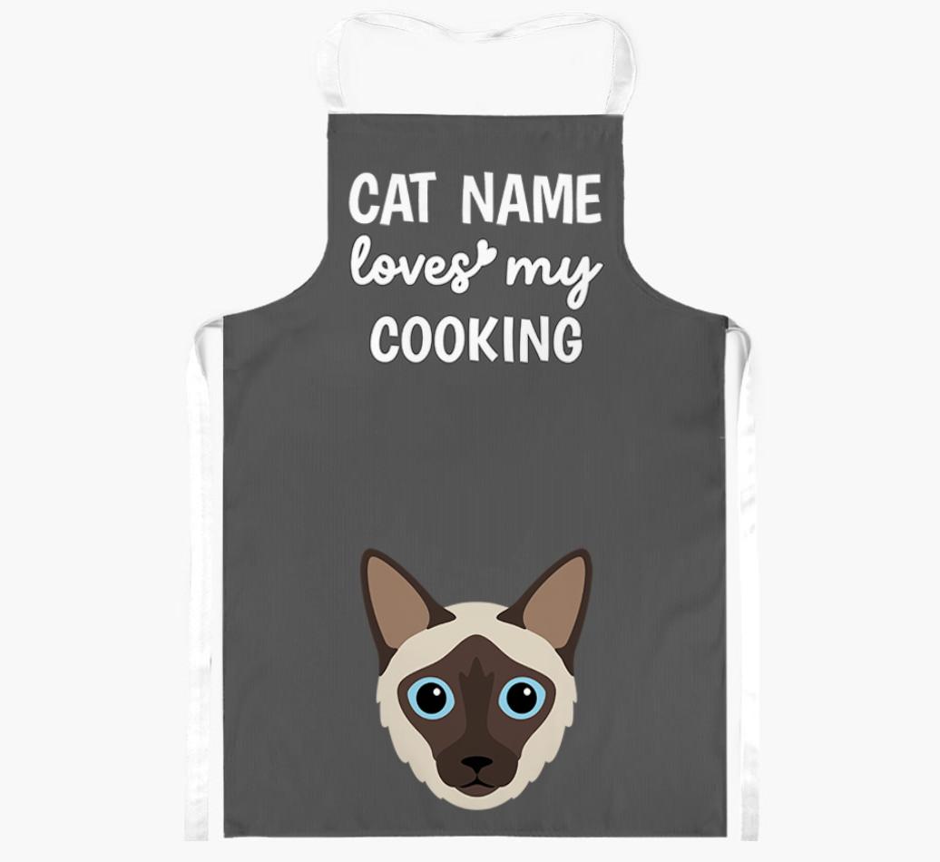Loves My Cooking: Personalized {breedShortName} Apron