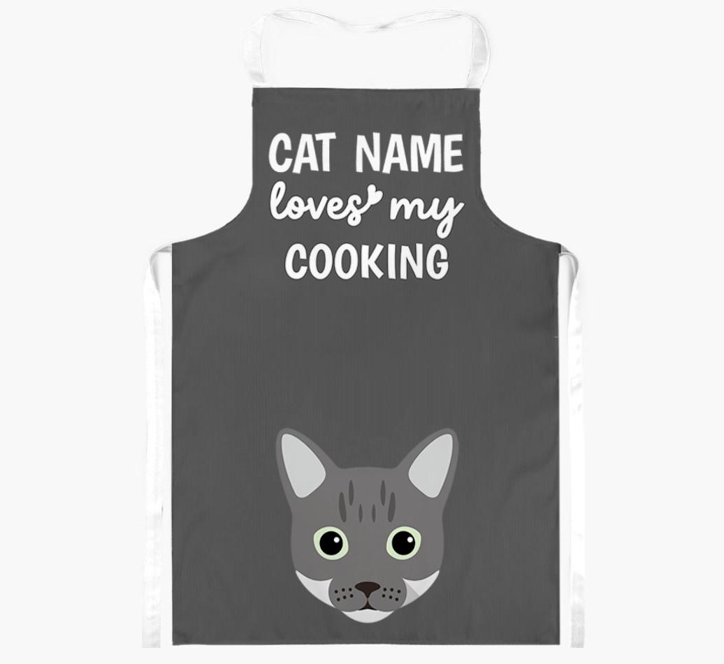 Loves My Cooking: Personalized {breedShortName} Apron