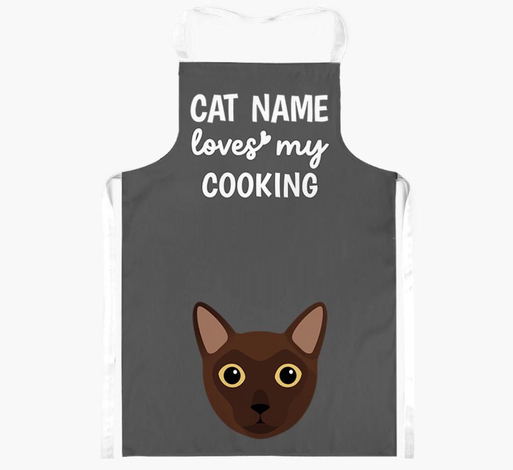 Loves My Cooking: Personalized {breedShortName} Apron