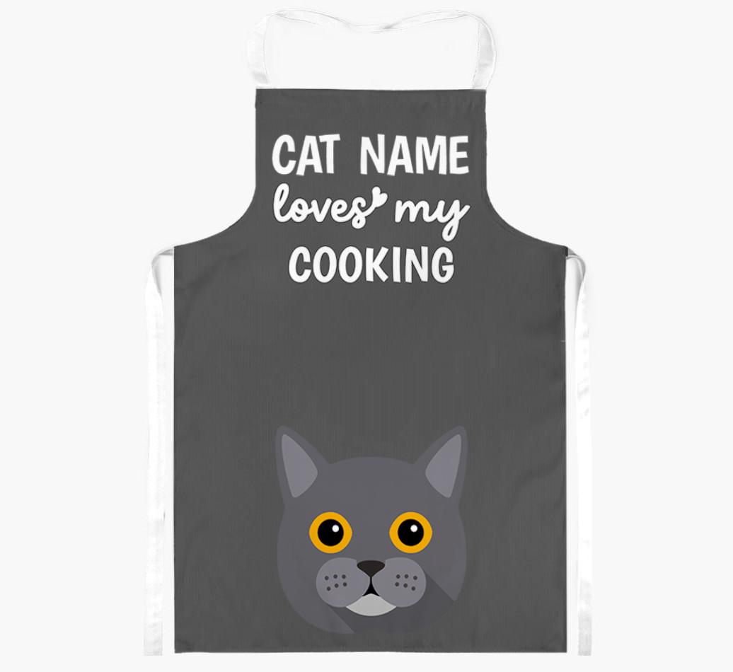 Loves My Cooking: Personalized {breedShortName} Apron