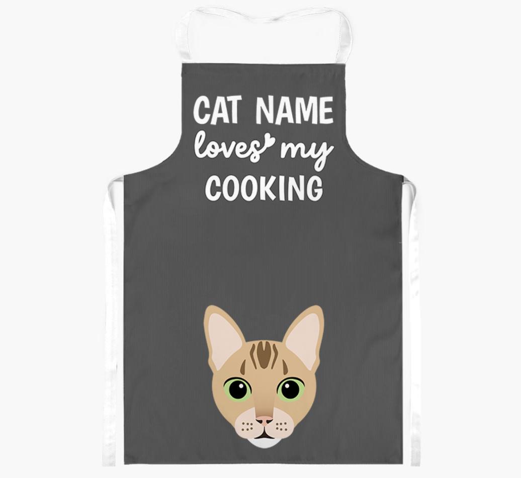 Loves My Cooking: Personalized {breedShortName} Apron