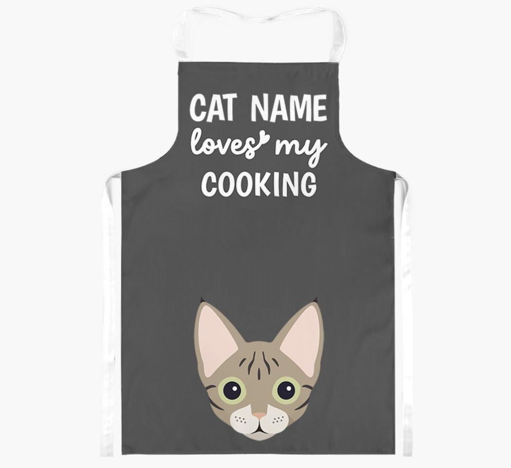 Loves My Cooking: Personalized {breedShortName} Apron