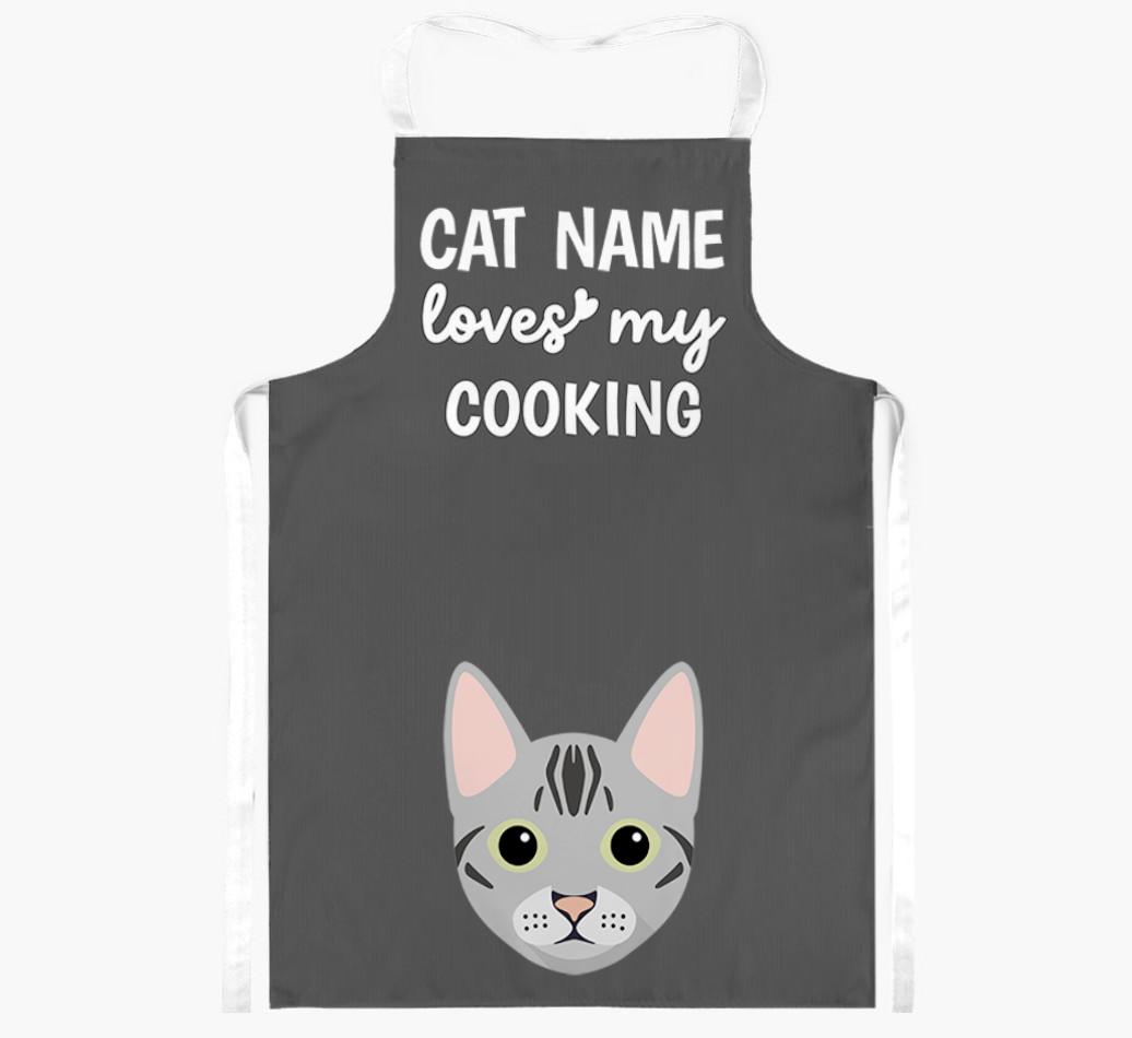Loves My Cooking: Personalized {breedShortName} Apron