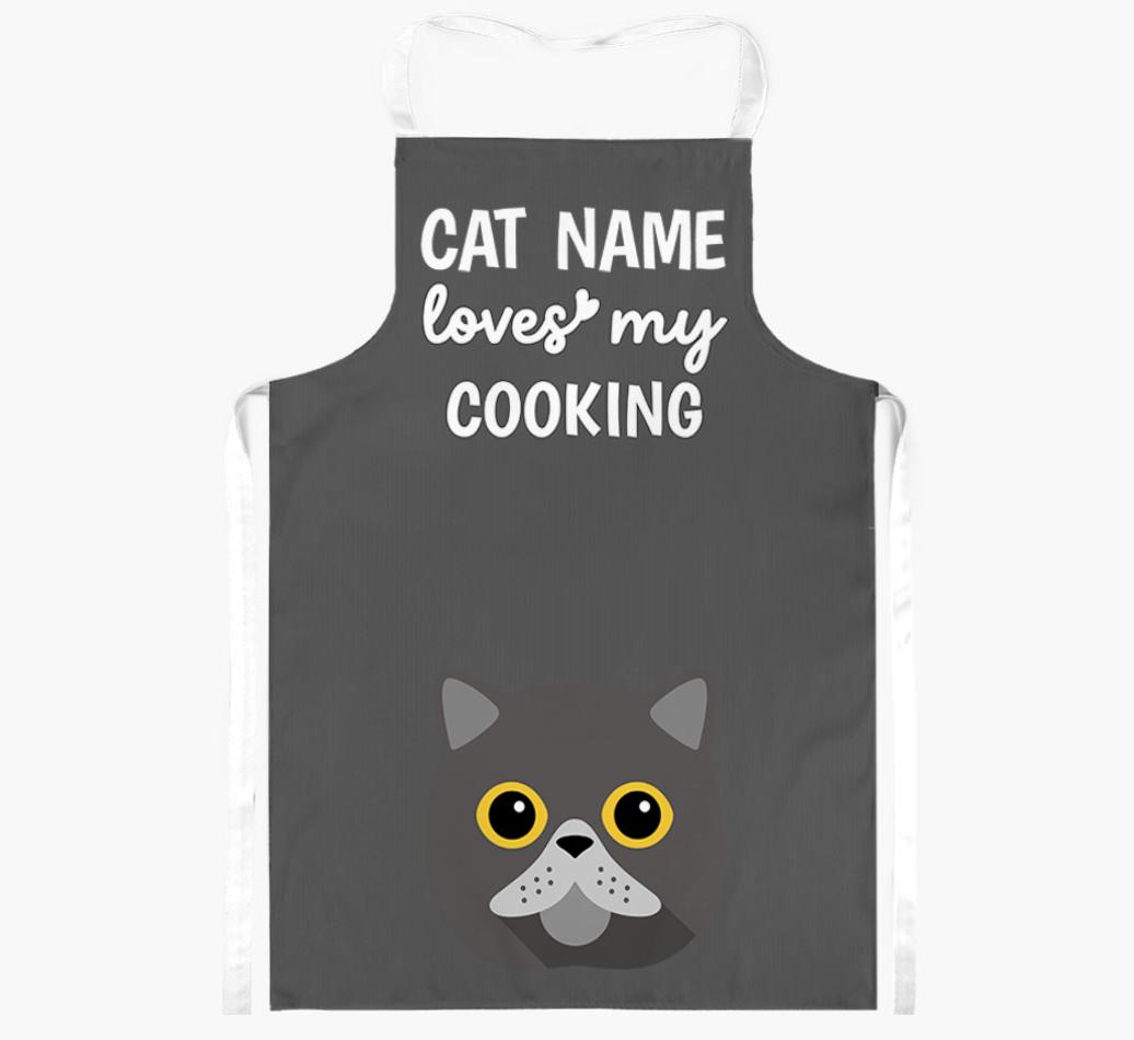 Loves My Cooking: Personalized {breedShortName} Apron
