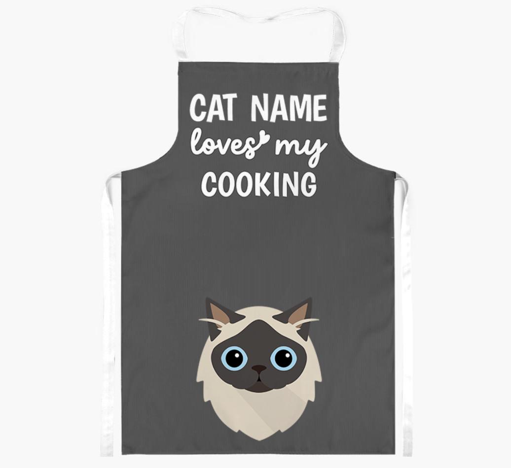 Loves My Cooking: Personalized {breedShortName} Apron