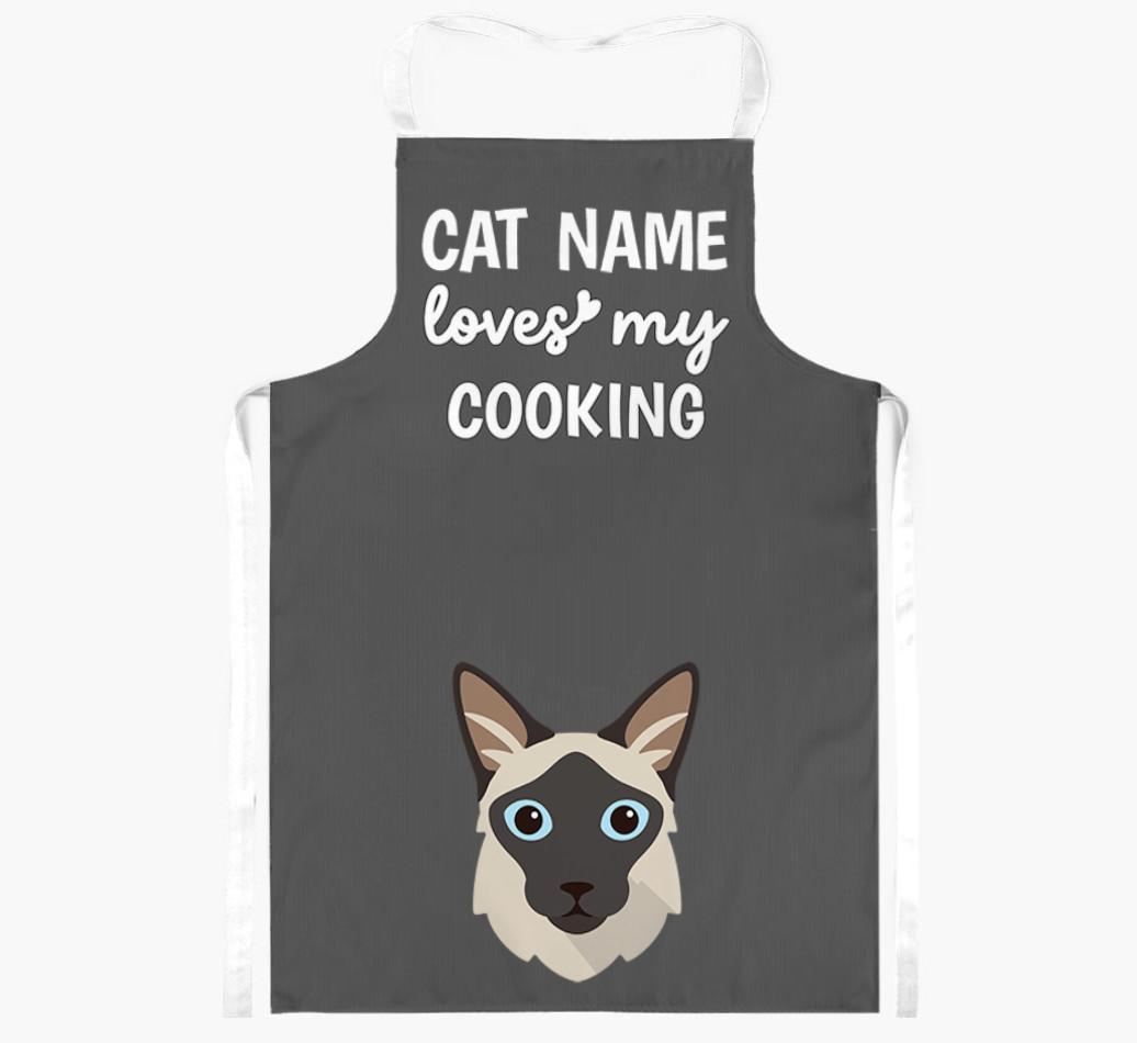 Loves My Cooking: Personalized {breedShortName} Apron