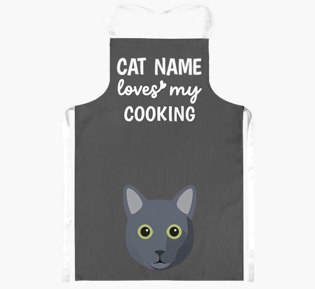 Loves My Cooking: Personalized {breedShortName} Apron