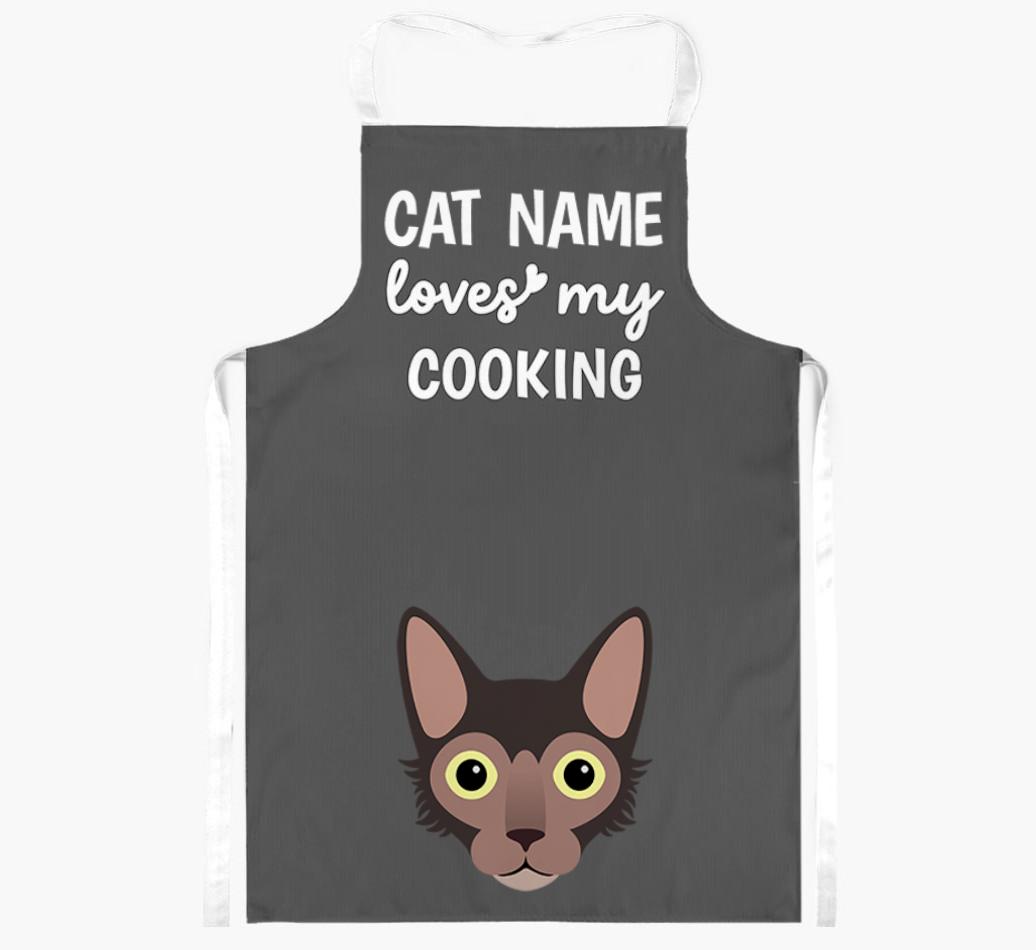 Loves My Cooking: Personalized {breedShortName} Apron