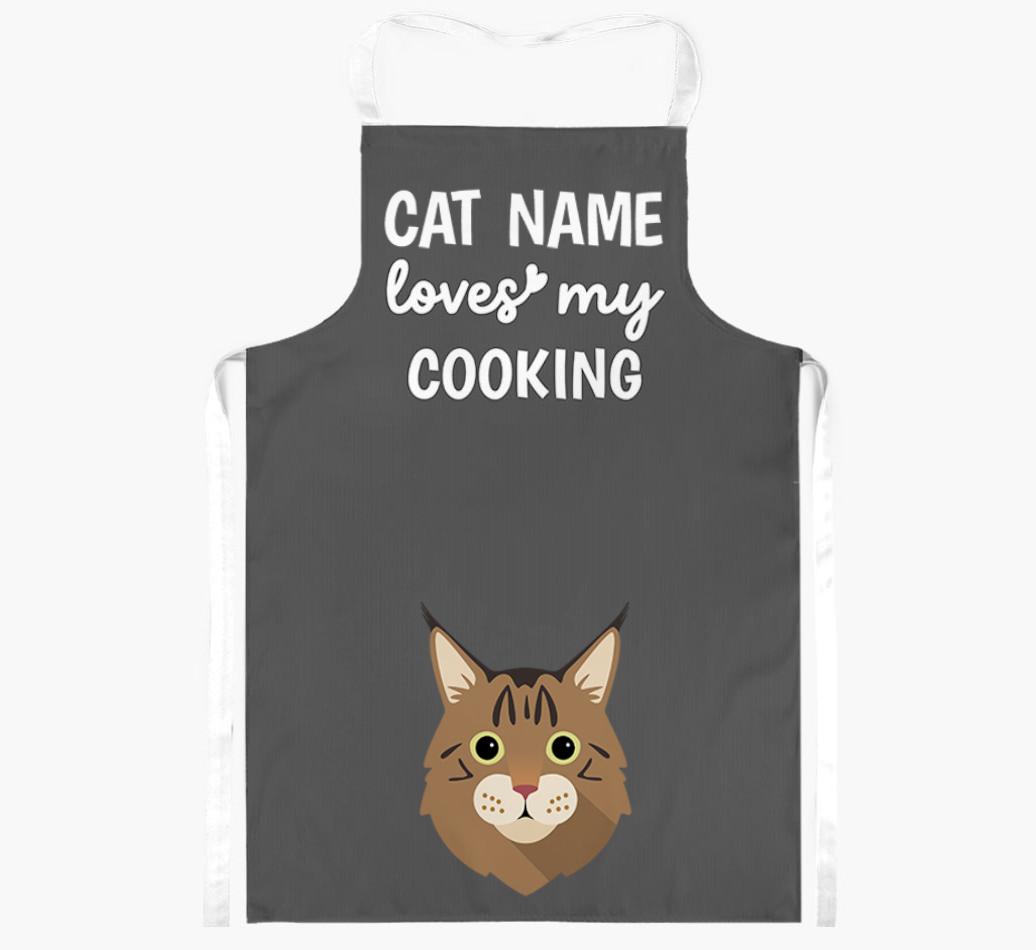Loves My Cooking: Personalized {breedShortName} Apron
