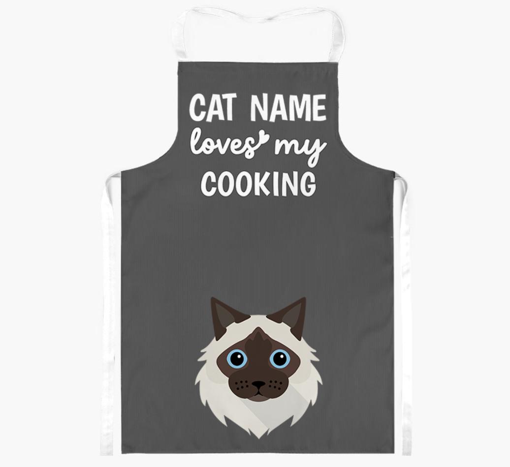 Loves My Cooking: Personalized {breedShortName} Apron