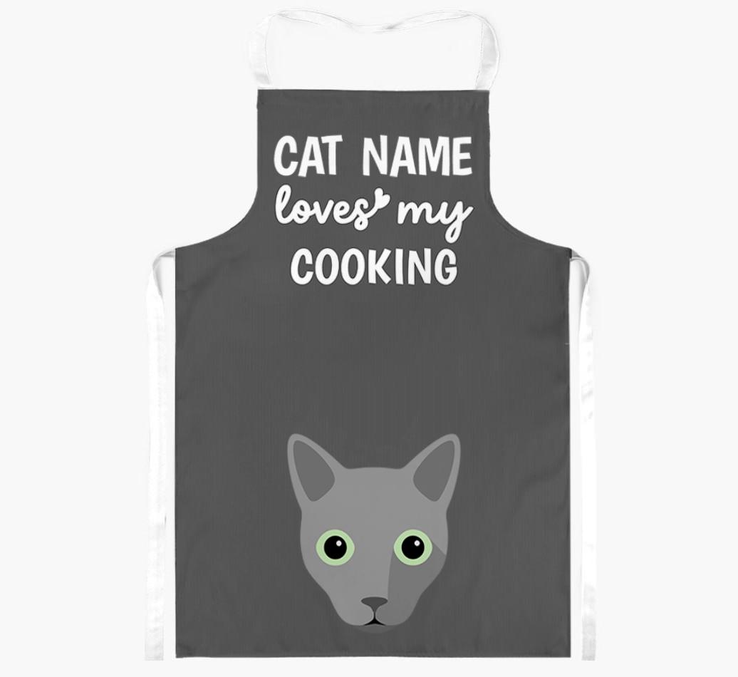 Loves My Cooking: Personalized {breedShortName} Apron