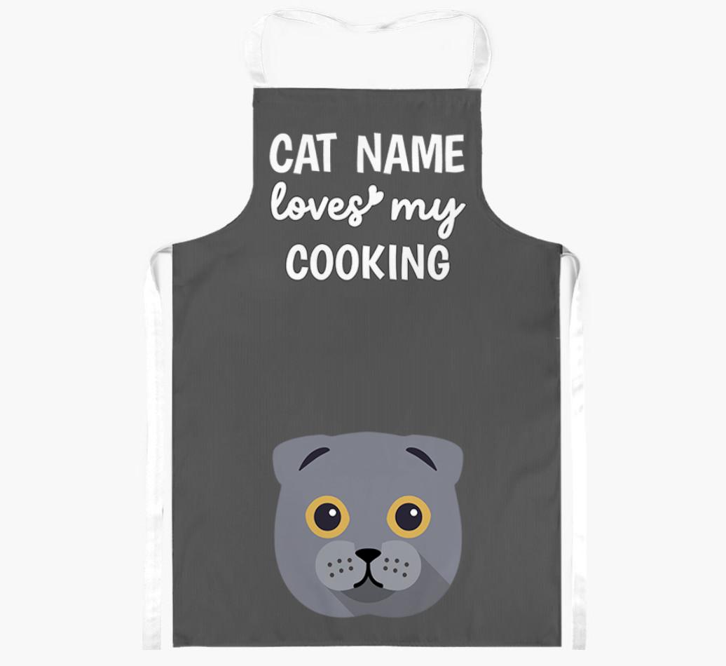 Loves My Cooking: Personalized {breedShortName} Apron