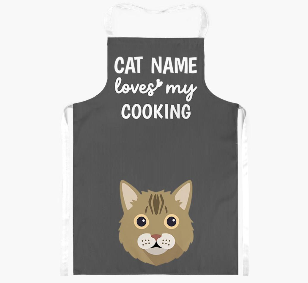 Loves My Cooking: Personalized {breedShortName} Apron
