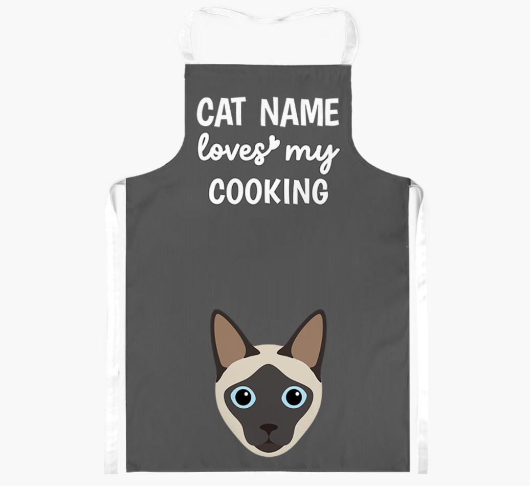 Loves My Cooking: Personalized {breedShortName} Apron