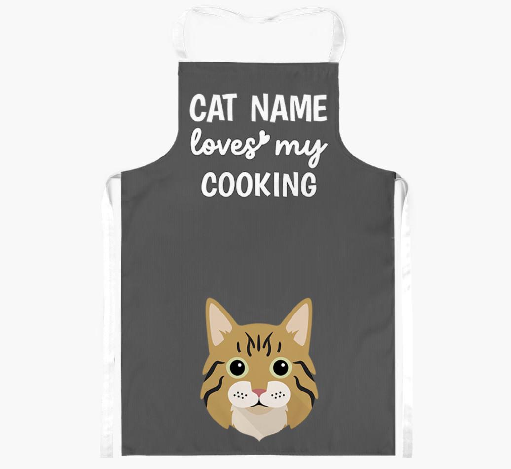 Loves My Cooking: Personalized {breedShortName} Apron