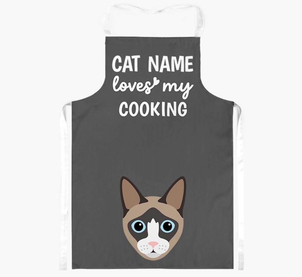 Loves My Cooking: Personalized {breedShortName} Apron