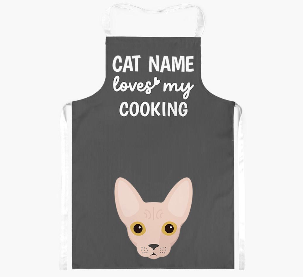 Loves My Cooking: Personalized {breedShortName} Apron