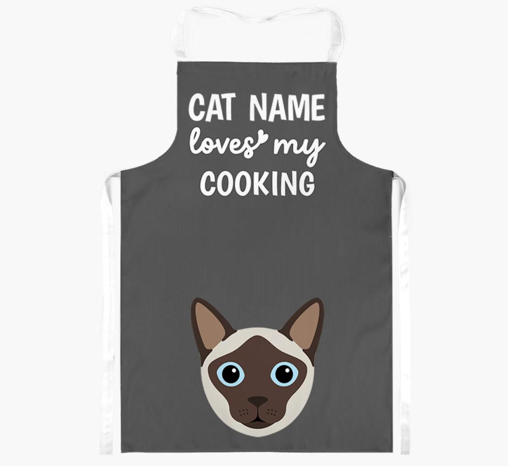 Loves My Cooking: Personalized {breedShortName} Apron