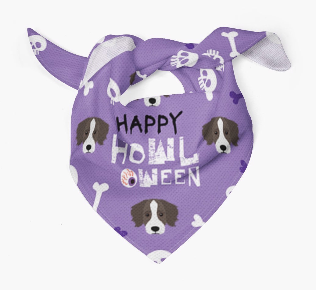 'Happy Howloween - Personalized {breedFullName} Bandana