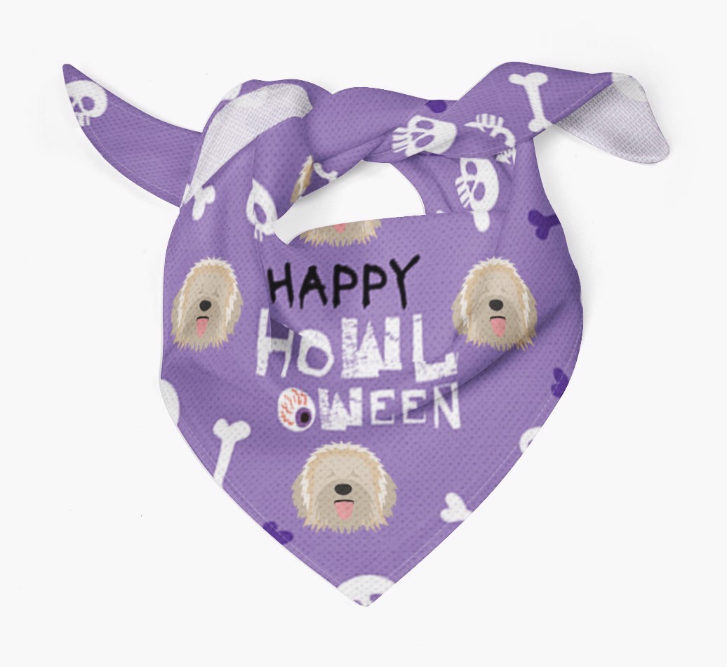 'Happy Howloween - Personalized {breedFullName} Bandana