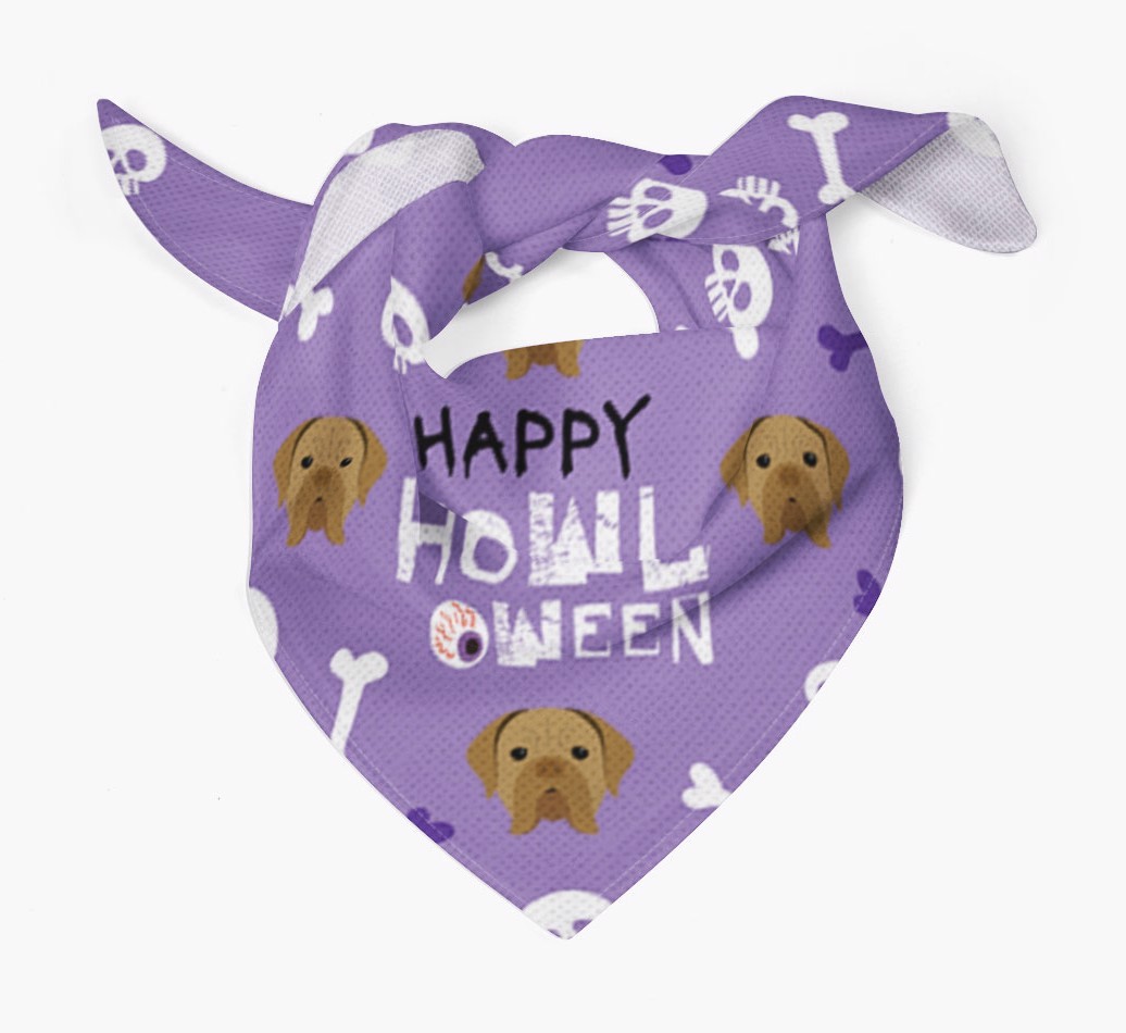 'Happy Howloween - Personalized {breedFullName} Bandana