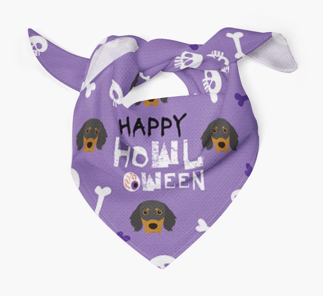 'Happy Howloween - Personalized {breedFullName} Bandana