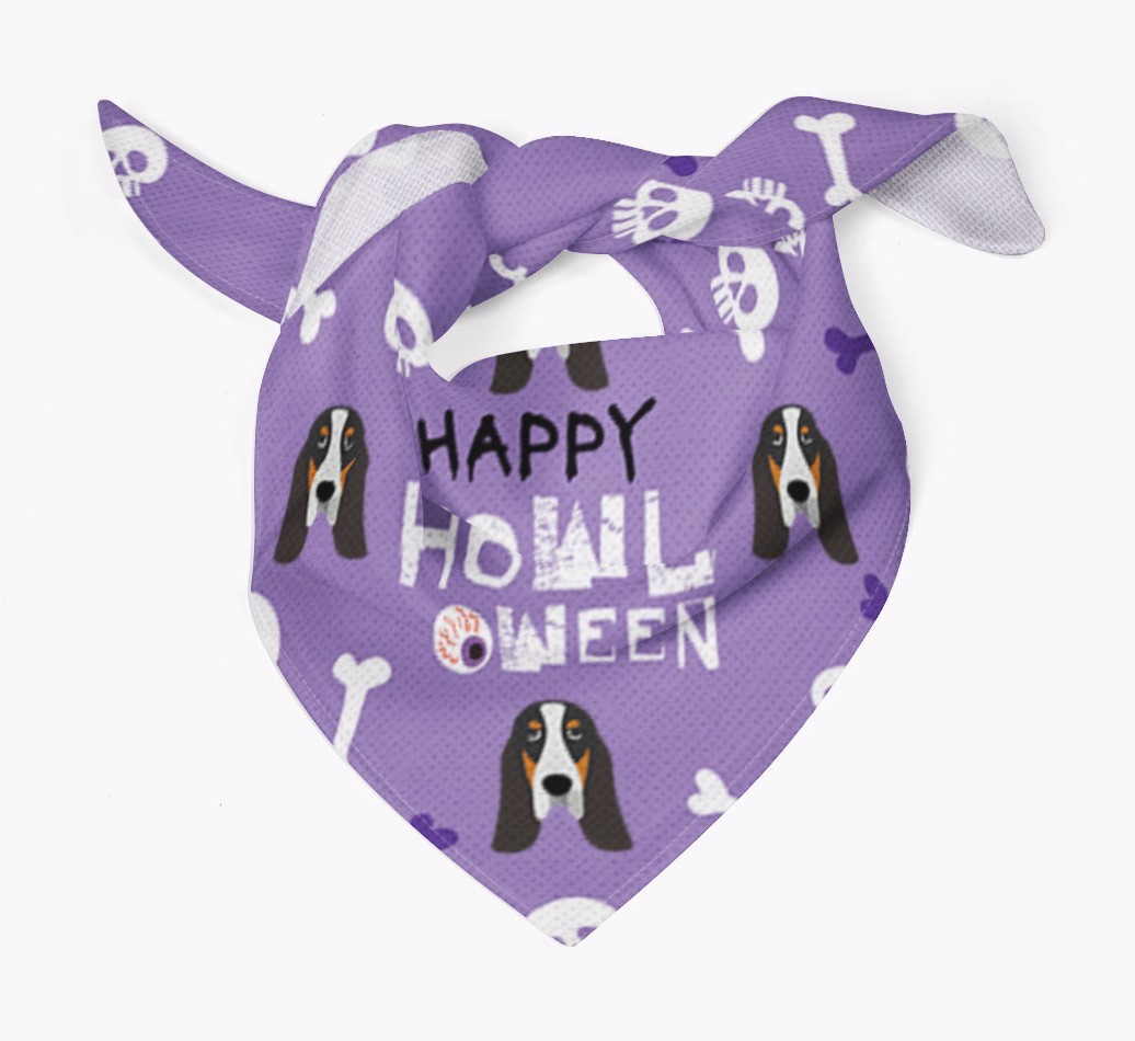 'Happy Howloween - Personalized {breedFullName} Bandana