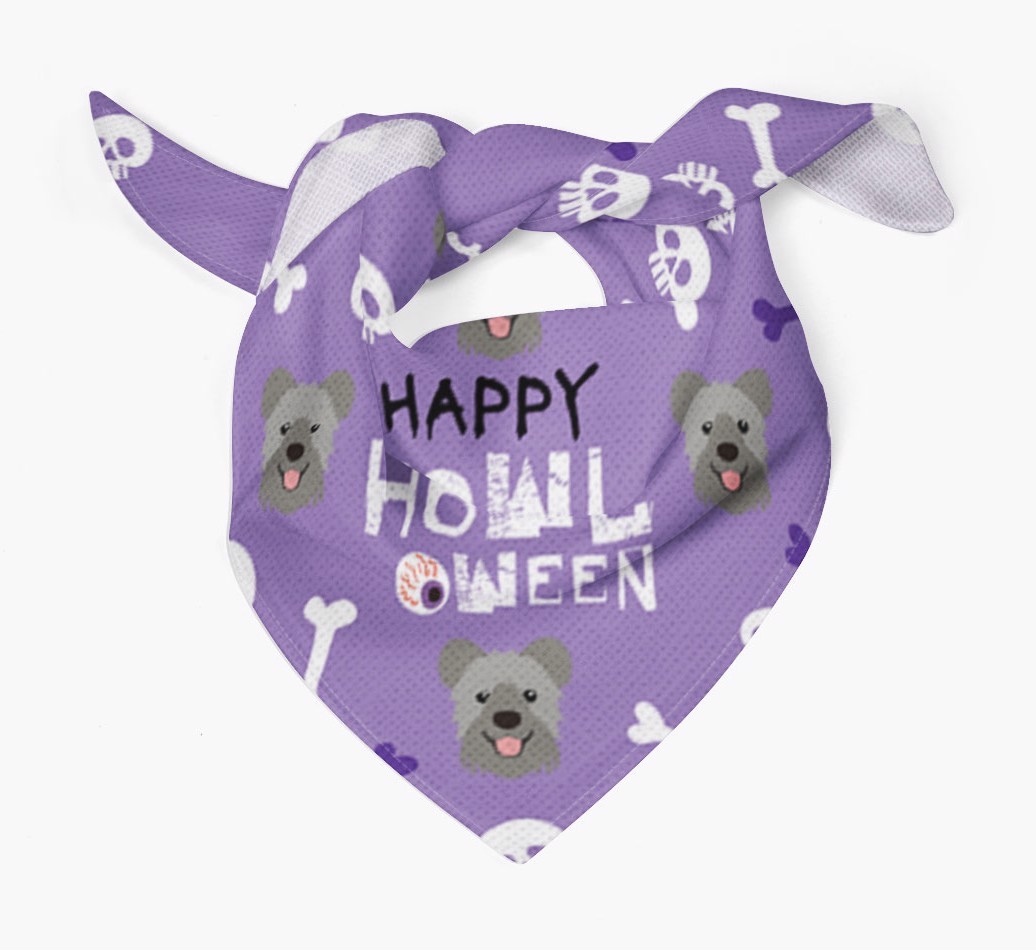 'Happy Howloween - Personalized {breedFullName} Bandana
