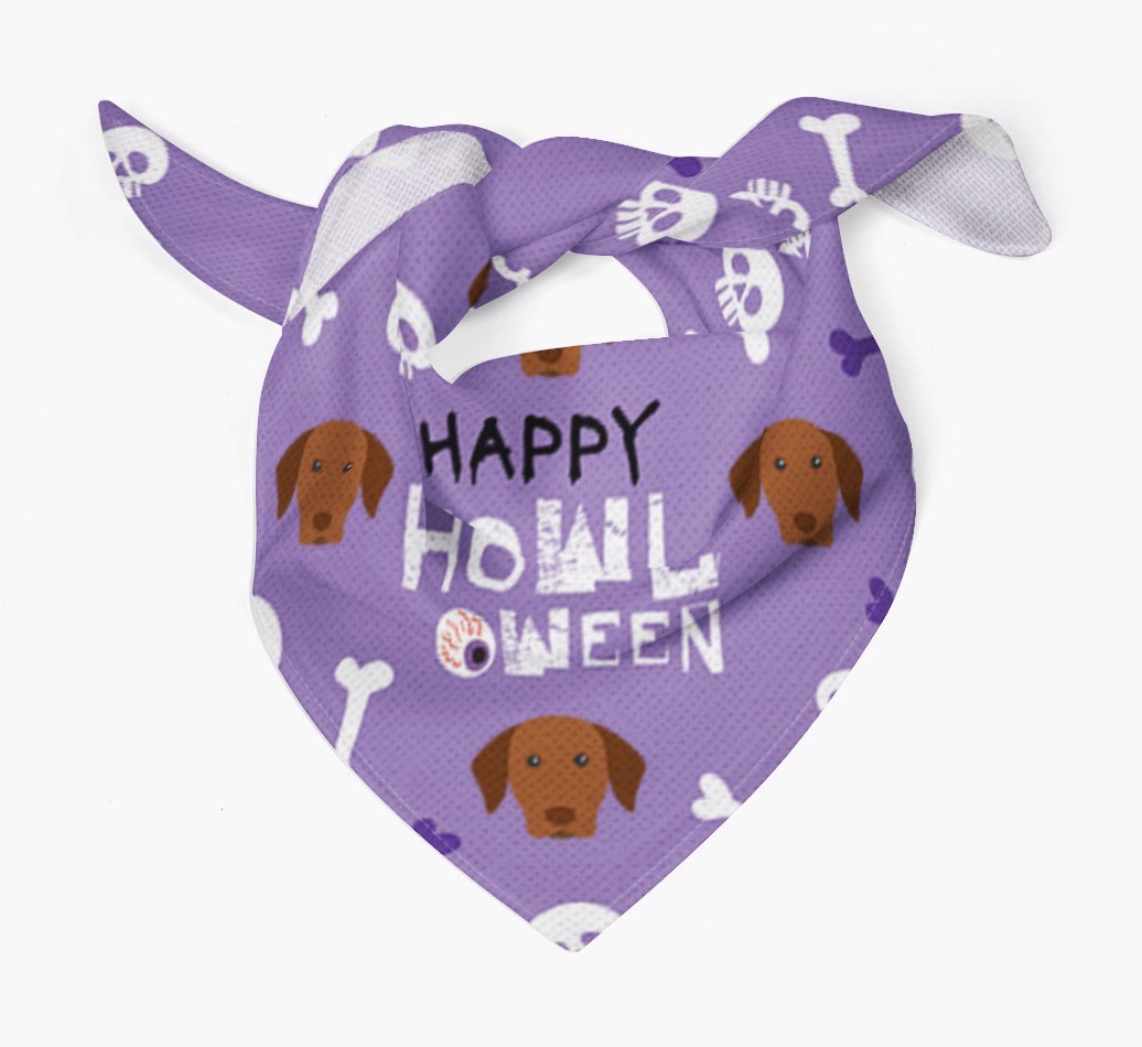 'Happy Howloween - Personalized {breedFullName} Bandana