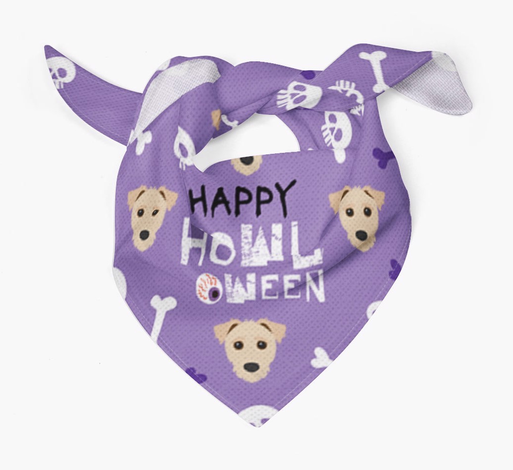 'Happy Howloween - Personalized {breedFullName} Bandana