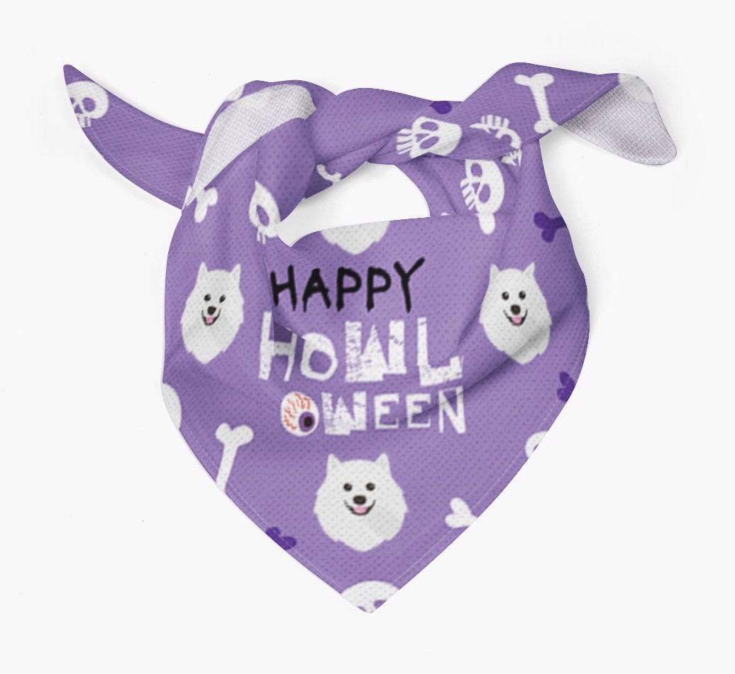 'Happy Howloween - Personalized {breedFullName} Bandana