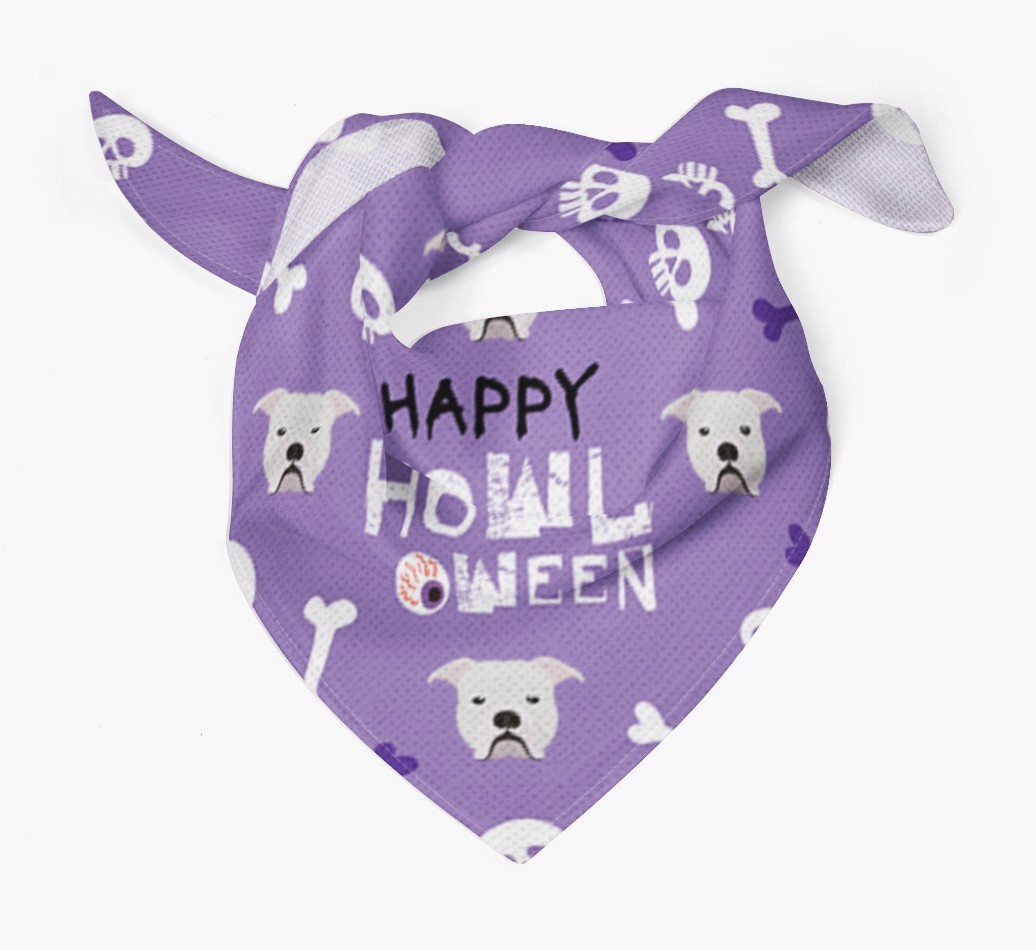 'Happy Howloween - Personalized {breedFullName} Bandana