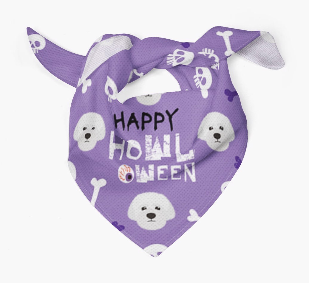 'Happy Howloween - Personalized {breedFullName} Bandana